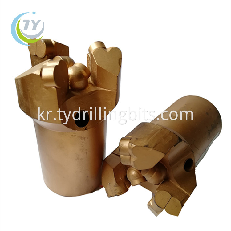 API 2 3/8" matrix body PDC drill bit 98mm for hard rock drilling